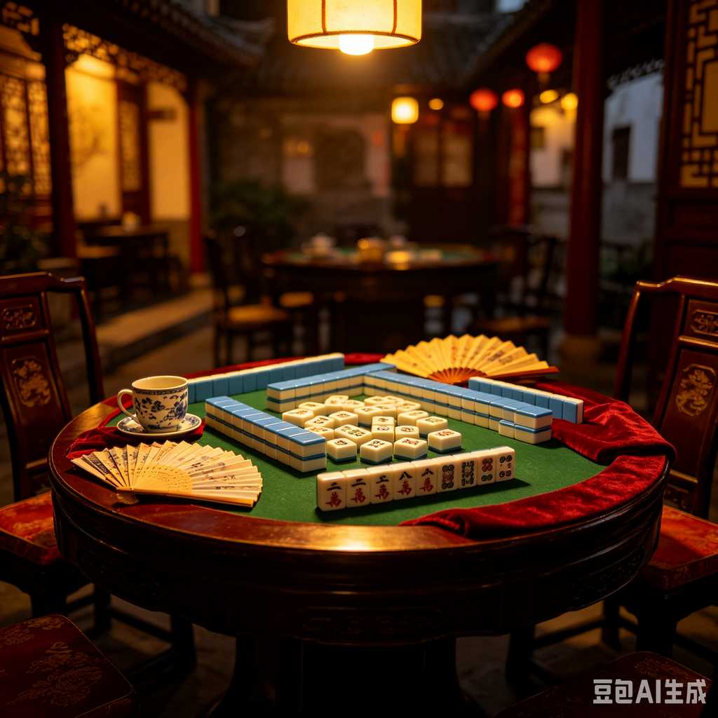 hand carved mahjong tiles