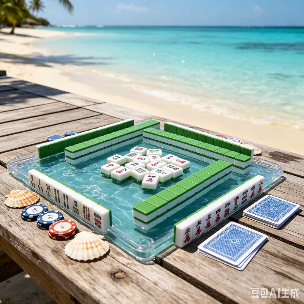 resort leisure mahjong set